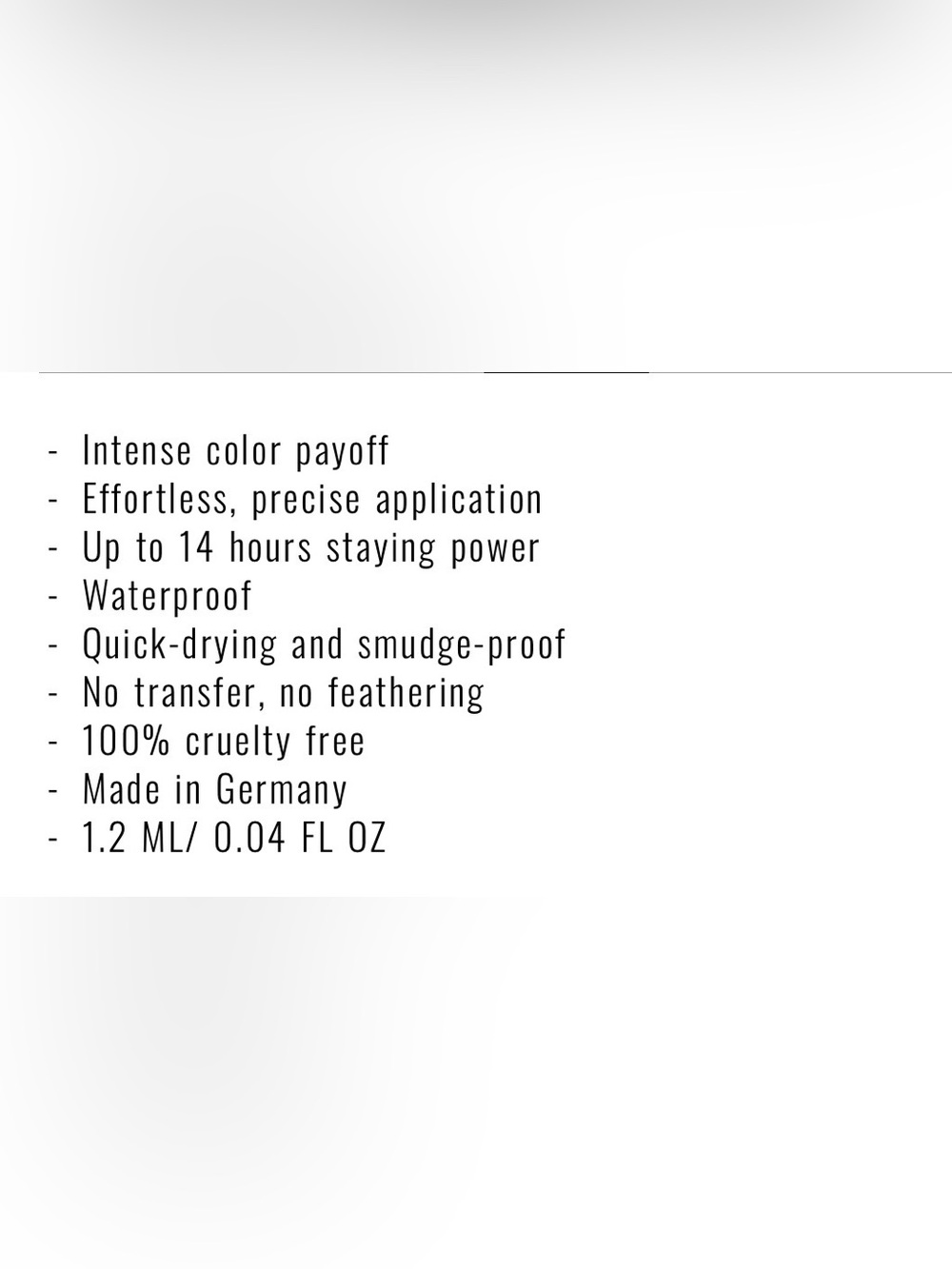 NEW IL Makiage InkLiner Liquid Eyeliner - Black - Picture 3 of 10